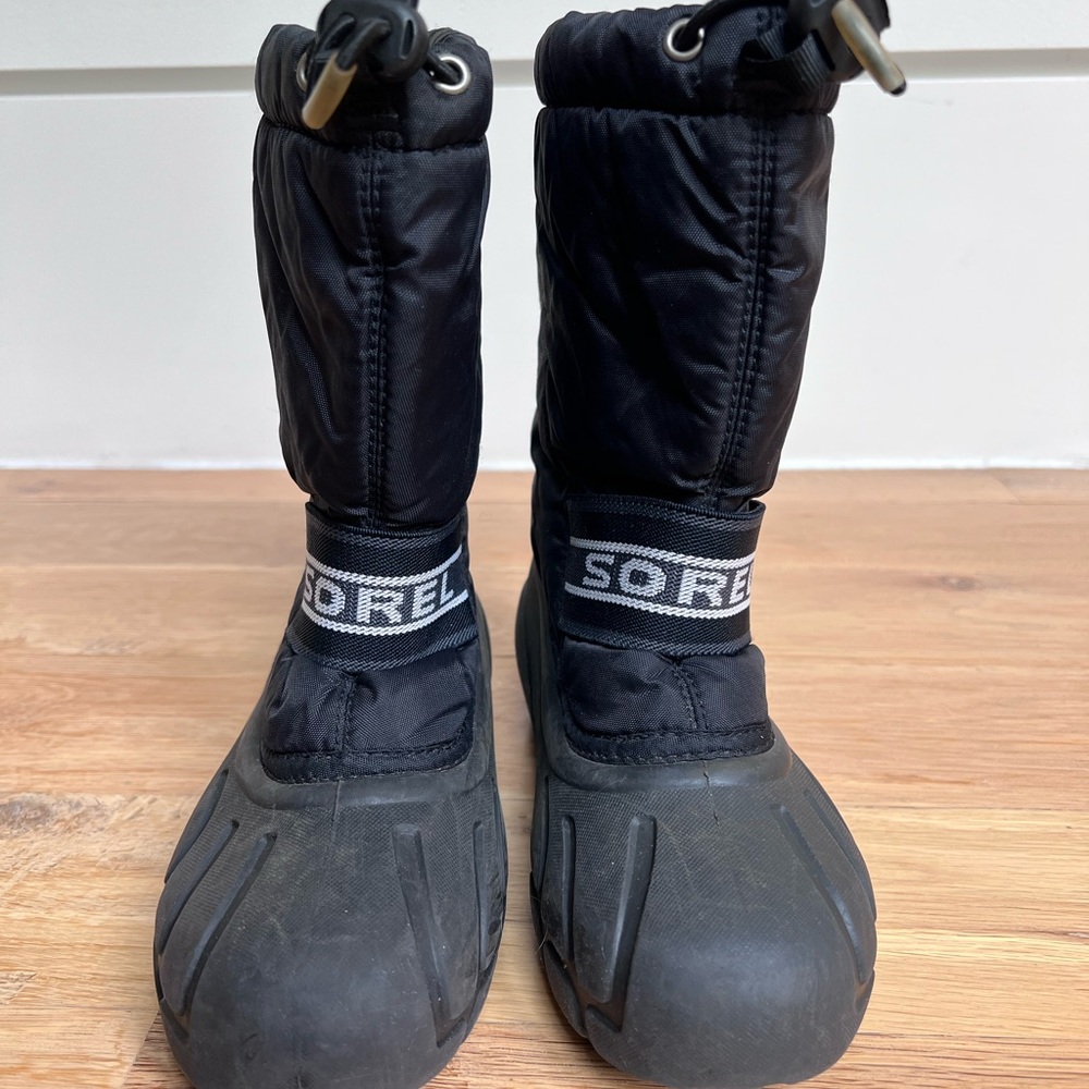 Sorel Black Insulated Snow Boots - Picture 4 of 6